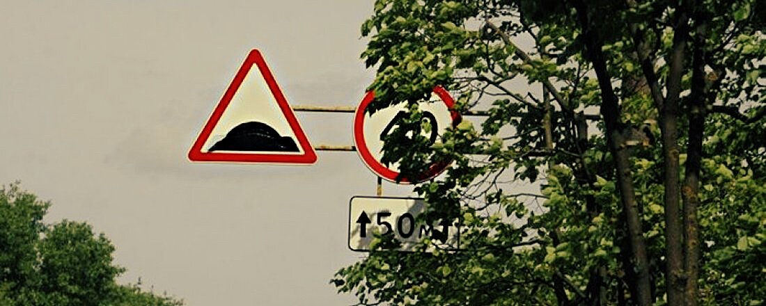 Знак в кустах - будет штраф или нет?