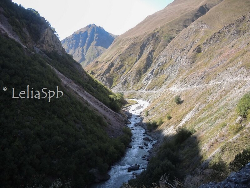 Фото из личного архива. Ущелье Трусо. 