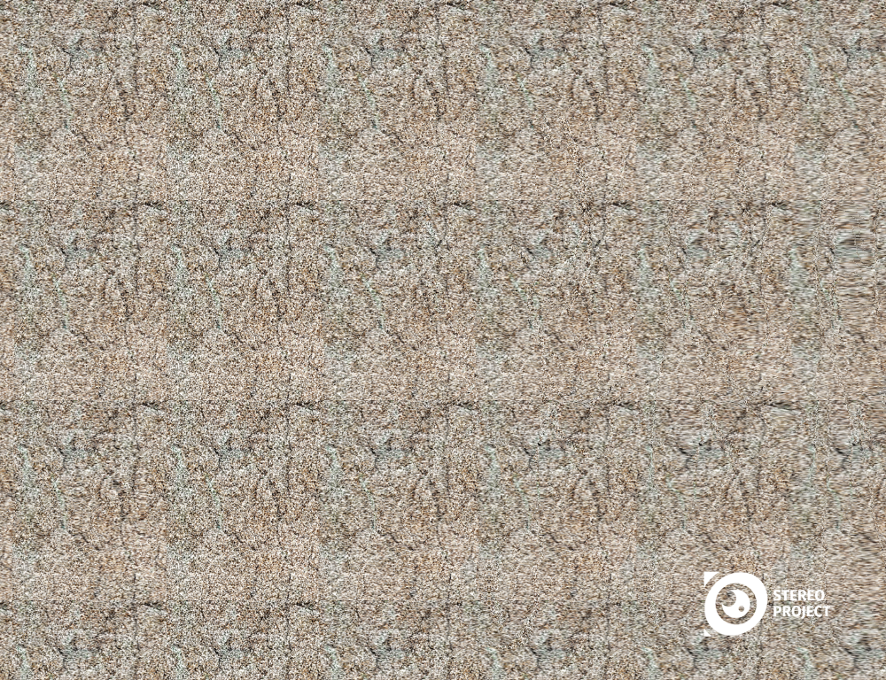 Разминка зрения . Объемная стереокартинка для удовольствия.