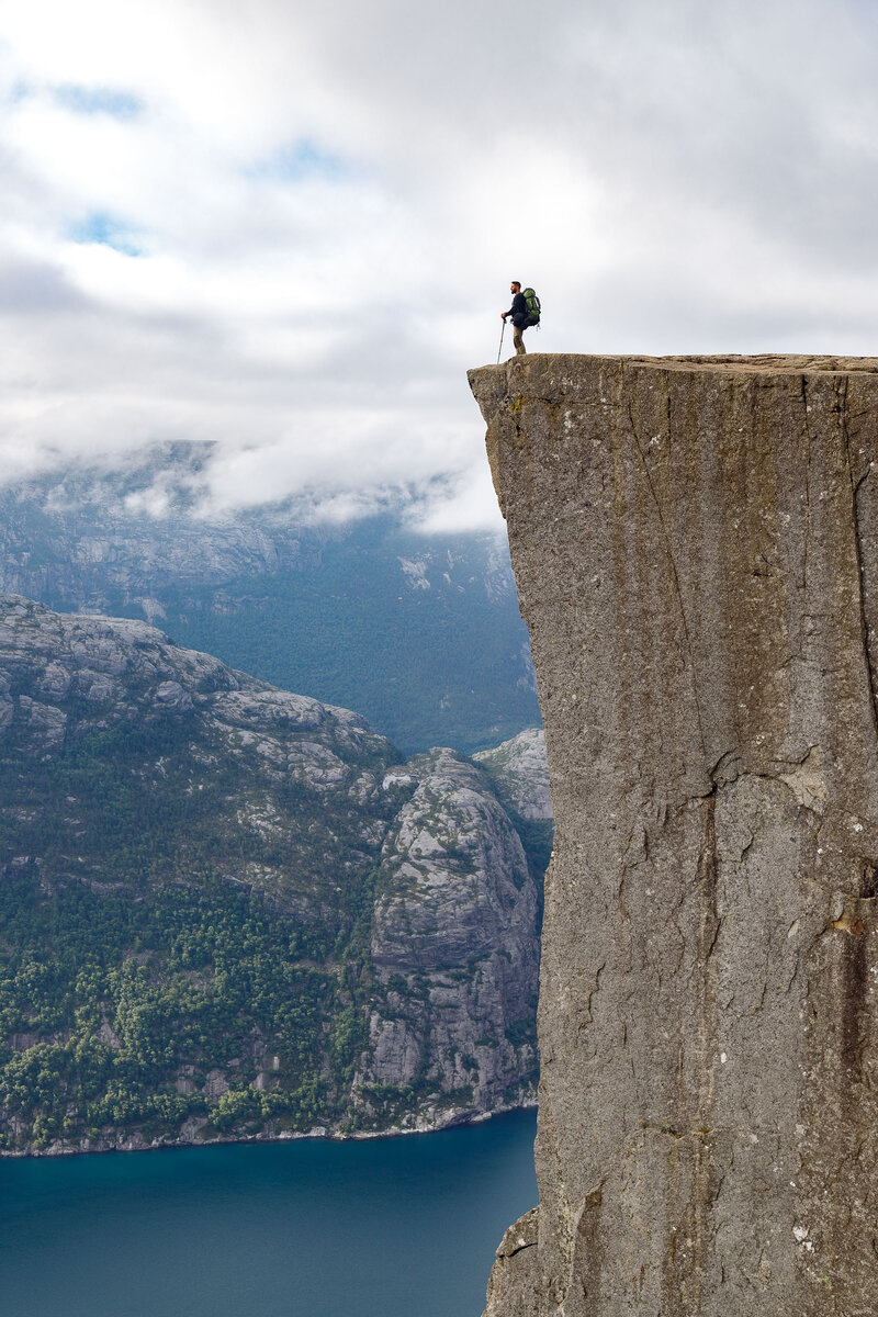 Preikestolen скалолазание