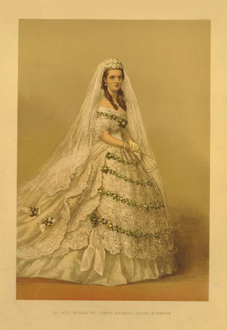 Свадебное платье невестки королевы Виктории