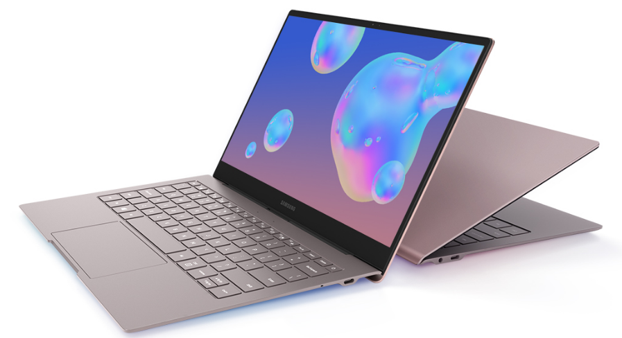 Внешний вид ноутбука Samsung Galaxy Book S, фото производителя