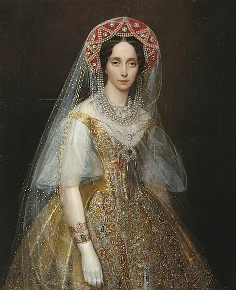 Портрета великой княгини Марии Александровны, Иван Макаров, 1856. (сс) Wikimedia Commons