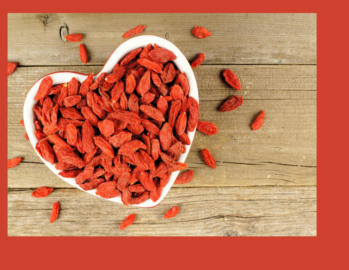 Ягоды годжи. Кстати, в спелом виде они ядовитые. Употреблять можно только сушеные плоды.