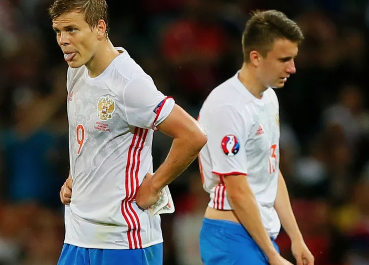Александр Кокорин и Александр Головин в составе сборной России на Евро-2016. Фото Александра Мысякина/championat.com