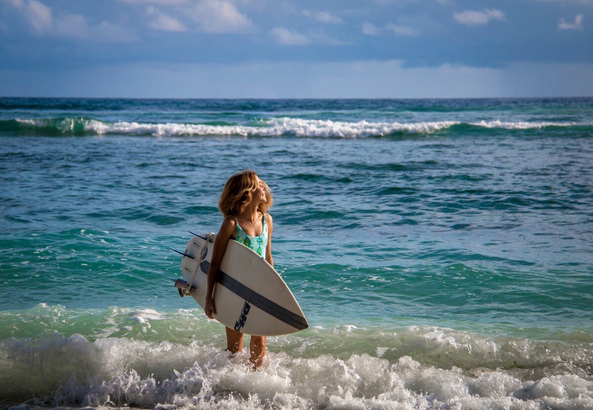 Серферша. Именно так я хотела выглядеть еще на первом занятии. Но  все было совсем подругому