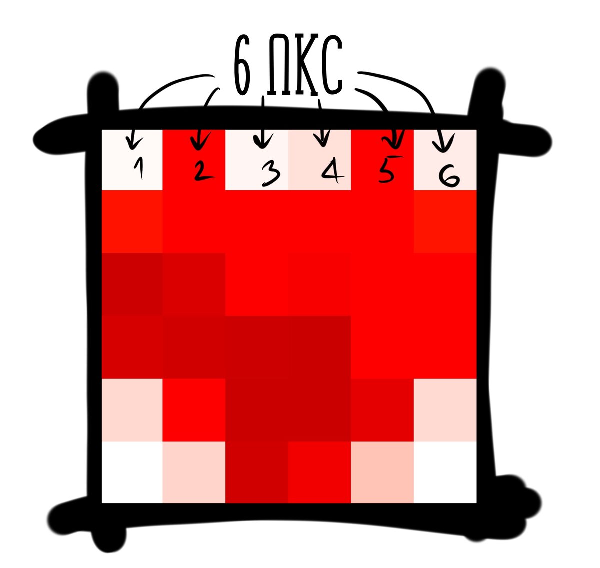 Картинки 6 на 6 пикселей