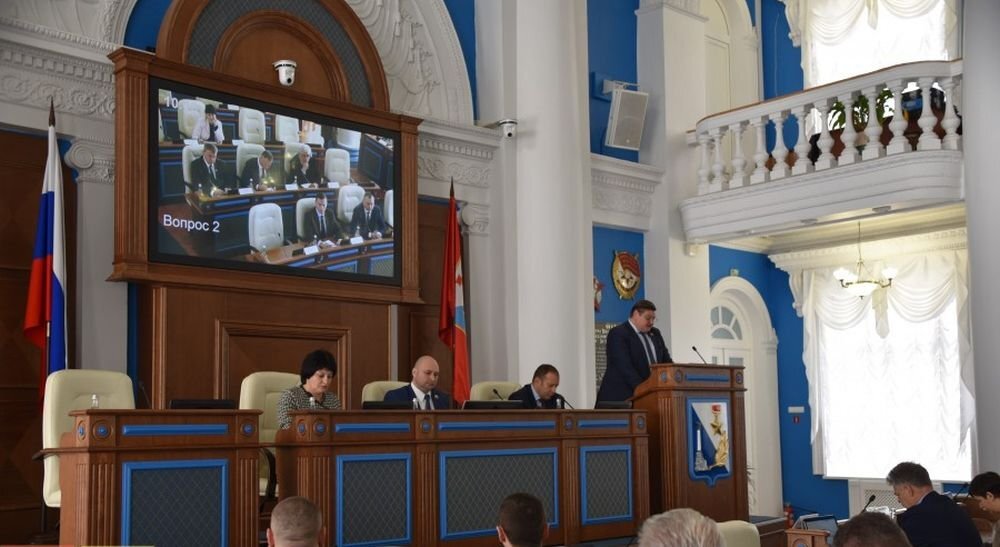 Пленарное заседание ЗакСобрания Севастополя. Фото: sevzakon.ru