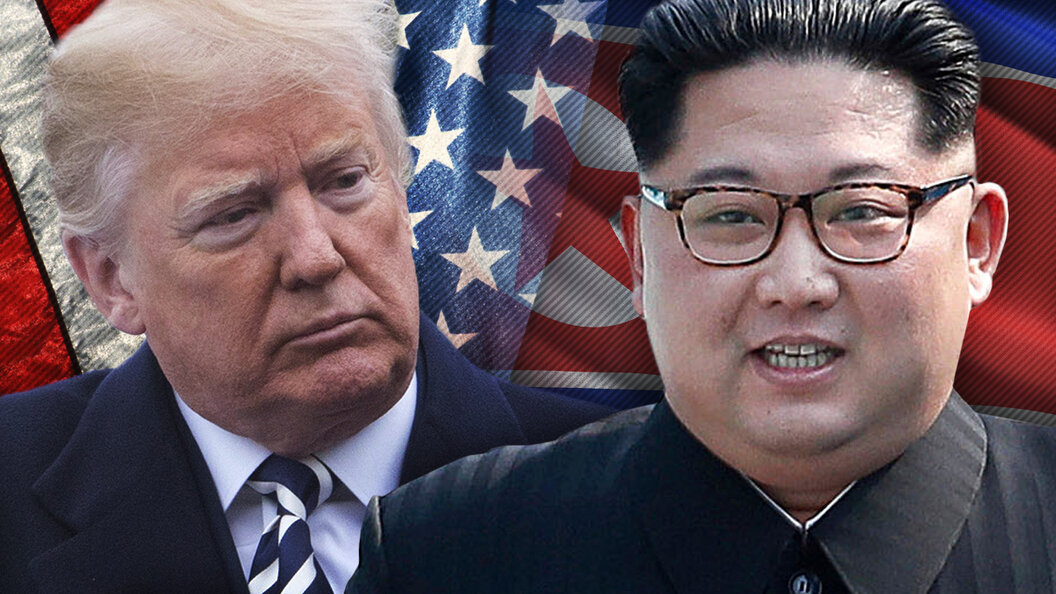 Ким Чен Ын и Дональд Трамп