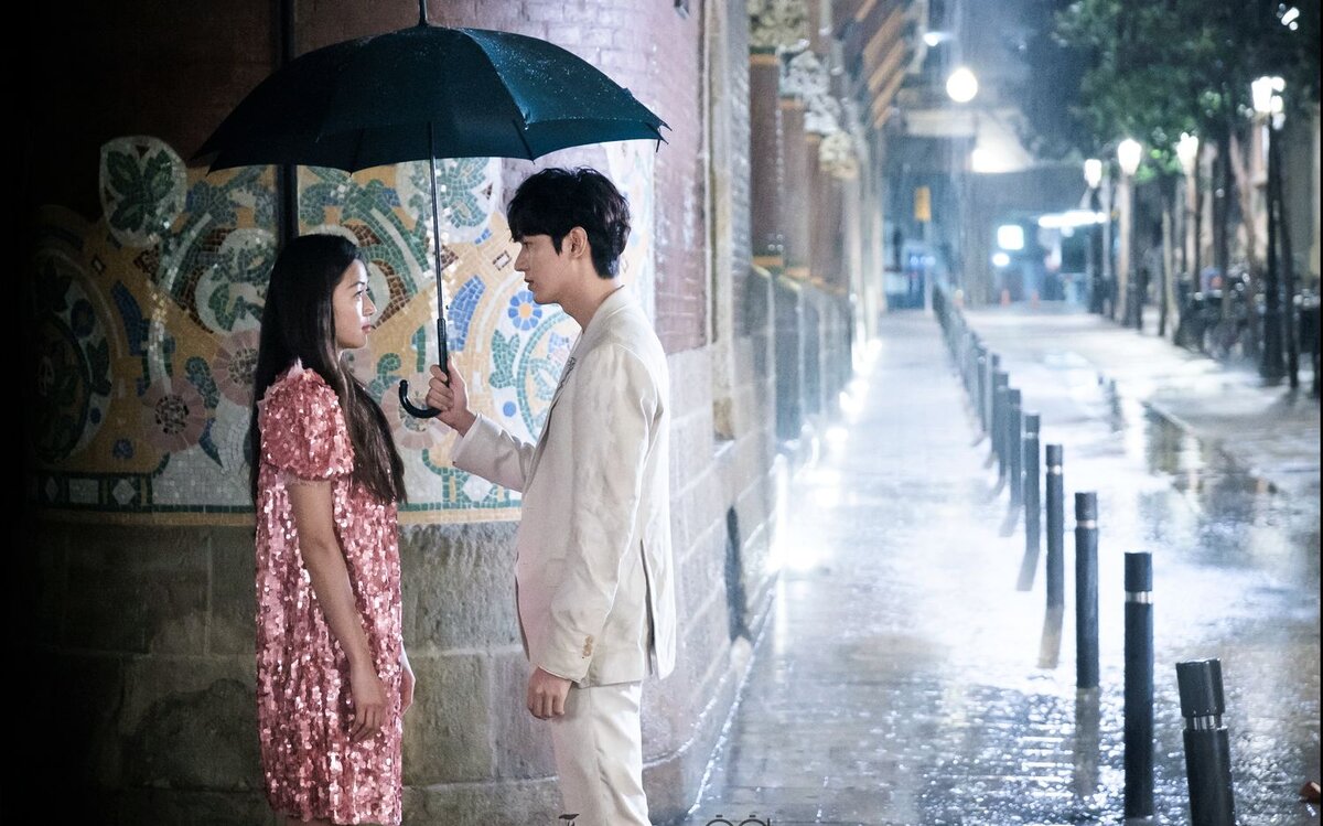 Кадры из дорамы "Легенда синего моря"