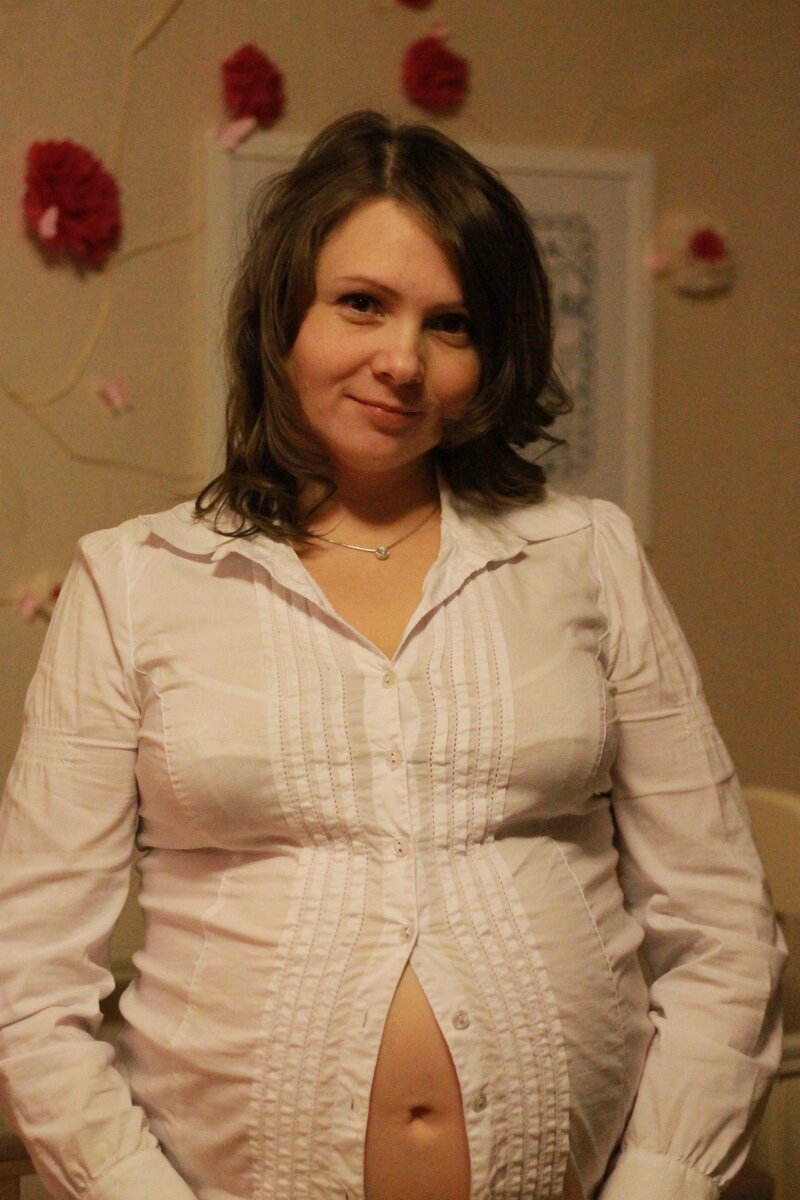 За пару недель до родов