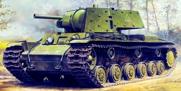 Тяжёлый советский танк КВ-1