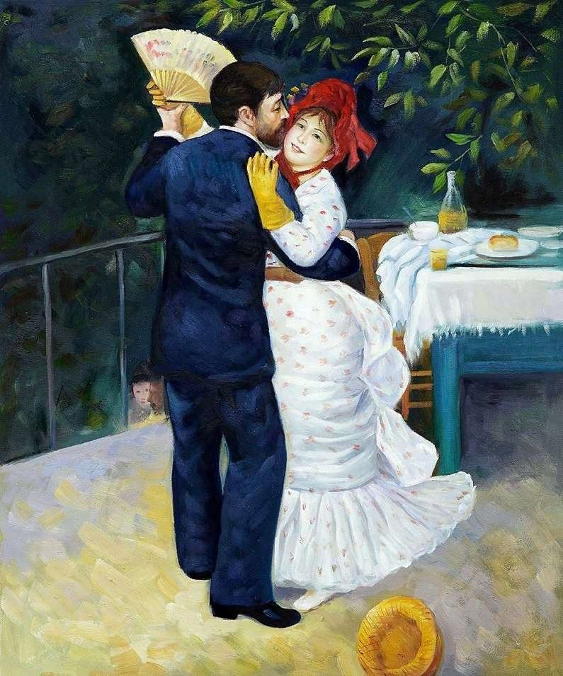 Танец в деревне,Ренуар,Яндекс.Картинки