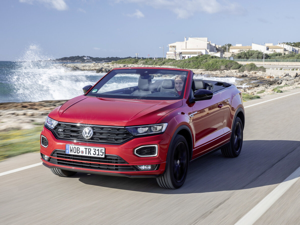 Volkswagen t Roc Cabriolet интерьер