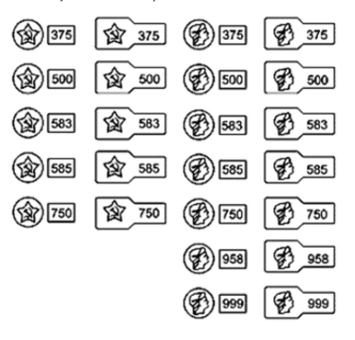 Так выглядят оттиски золотой пробы и добавочные клейма