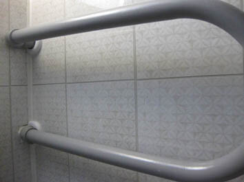 Фото полотенцесушителя после окончания всего ремонта