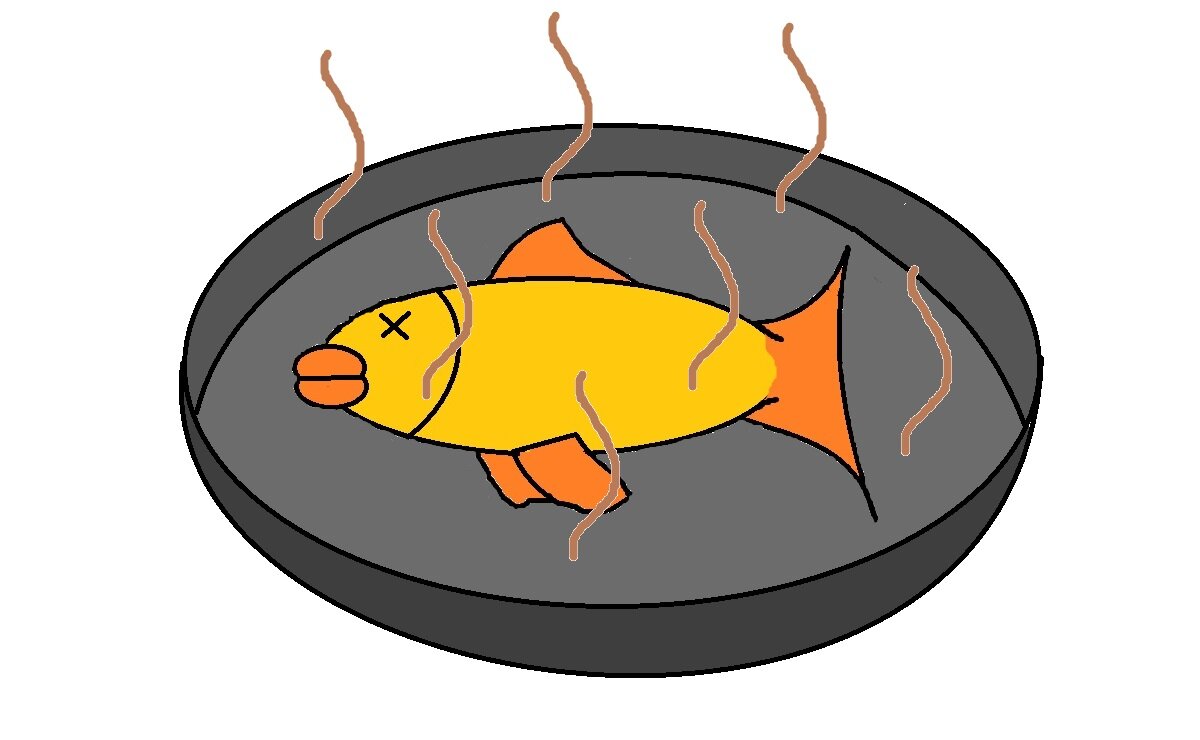 запахло чем-то жаренным