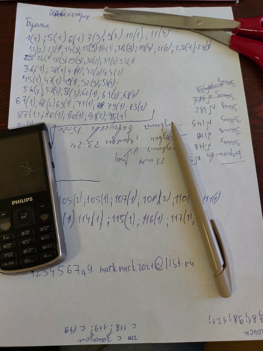 Инвентаризации дисков