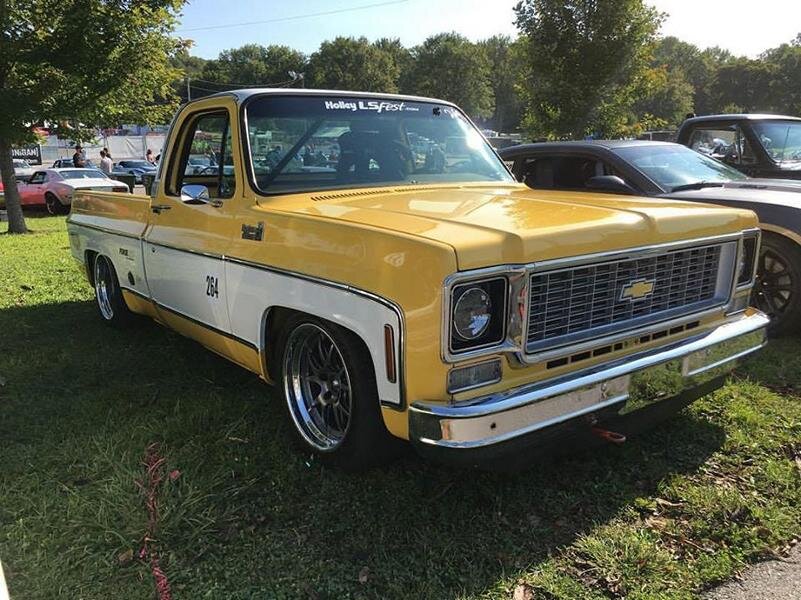 Теперь для трассы - 7-й уровень автоспорта Chevrolet C10 RaceCar!