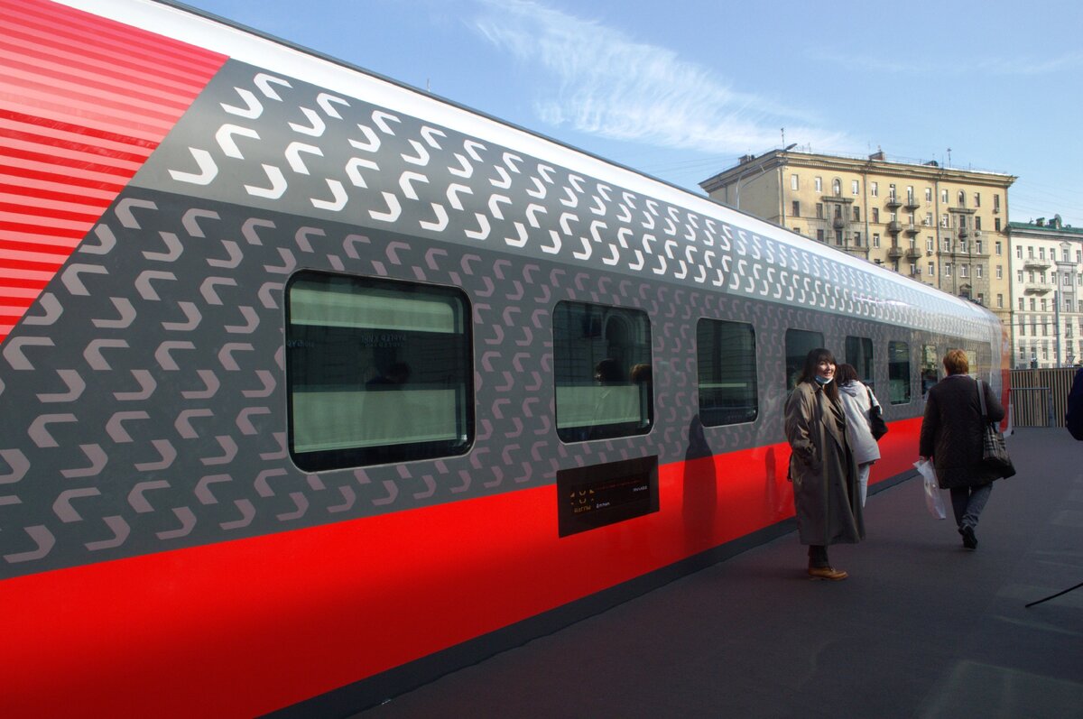 Новая ливрея РЖД для пассажирских вагонов габарита Т