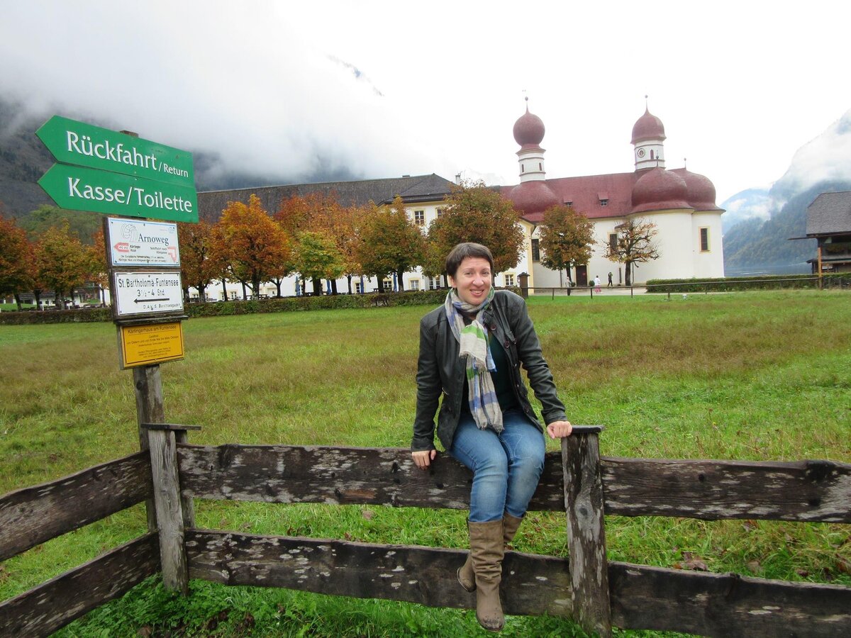 Автор в Баварии. Фото из архива автора принадлежит автору 