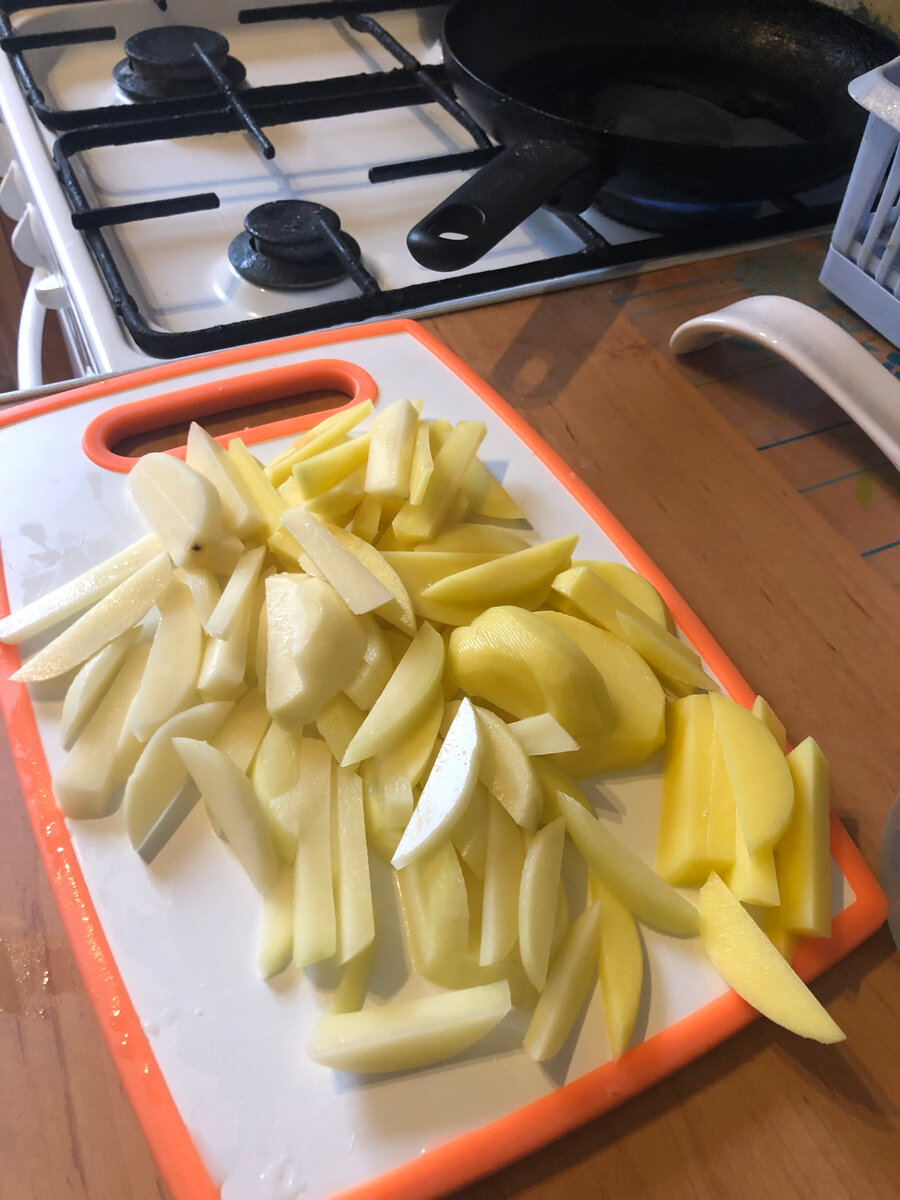 Режим картошку для жарки