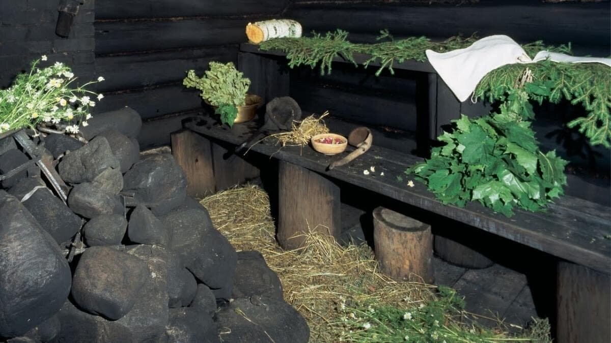 баня — «по-черному»