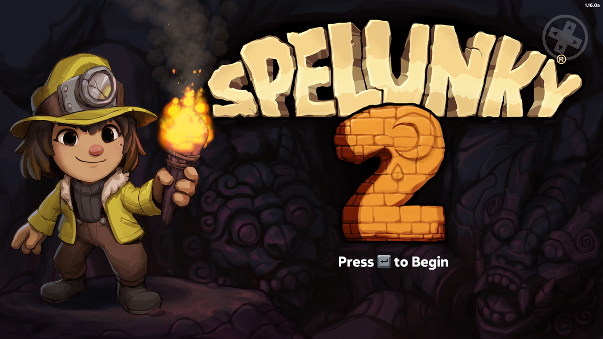 Скриншот из игры Spelunky 2