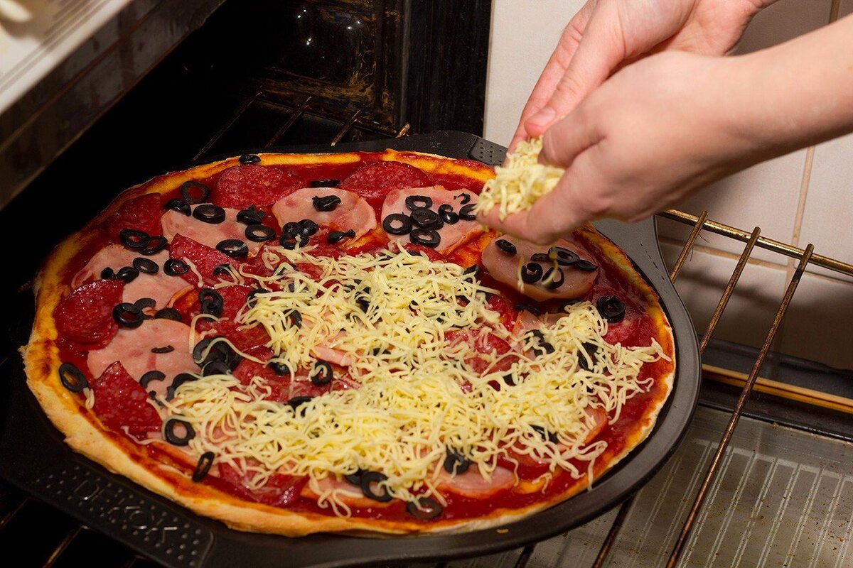 рецепт быстрой вкусной домашней пиццы фото 83