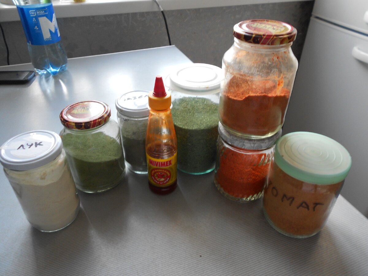 Сухие пряности собственного приготовления