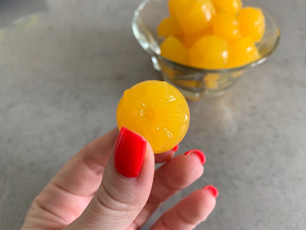 Вот такой у меня получился солнечный мармелад