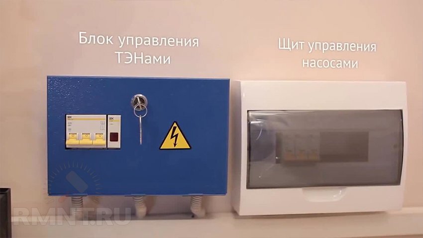 Управление электрическим нагревателем