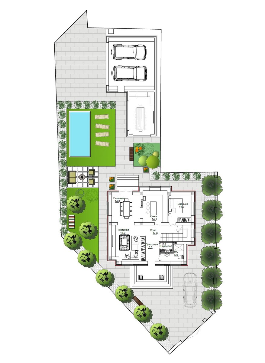 План участка