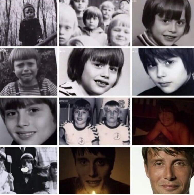 Посмотрите, как изменился Мадс 