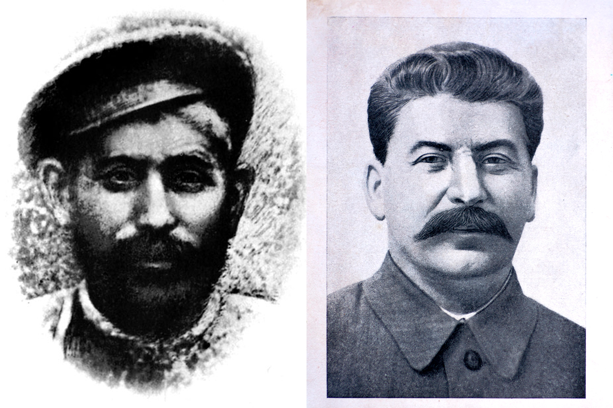 Сталин с матерью картина