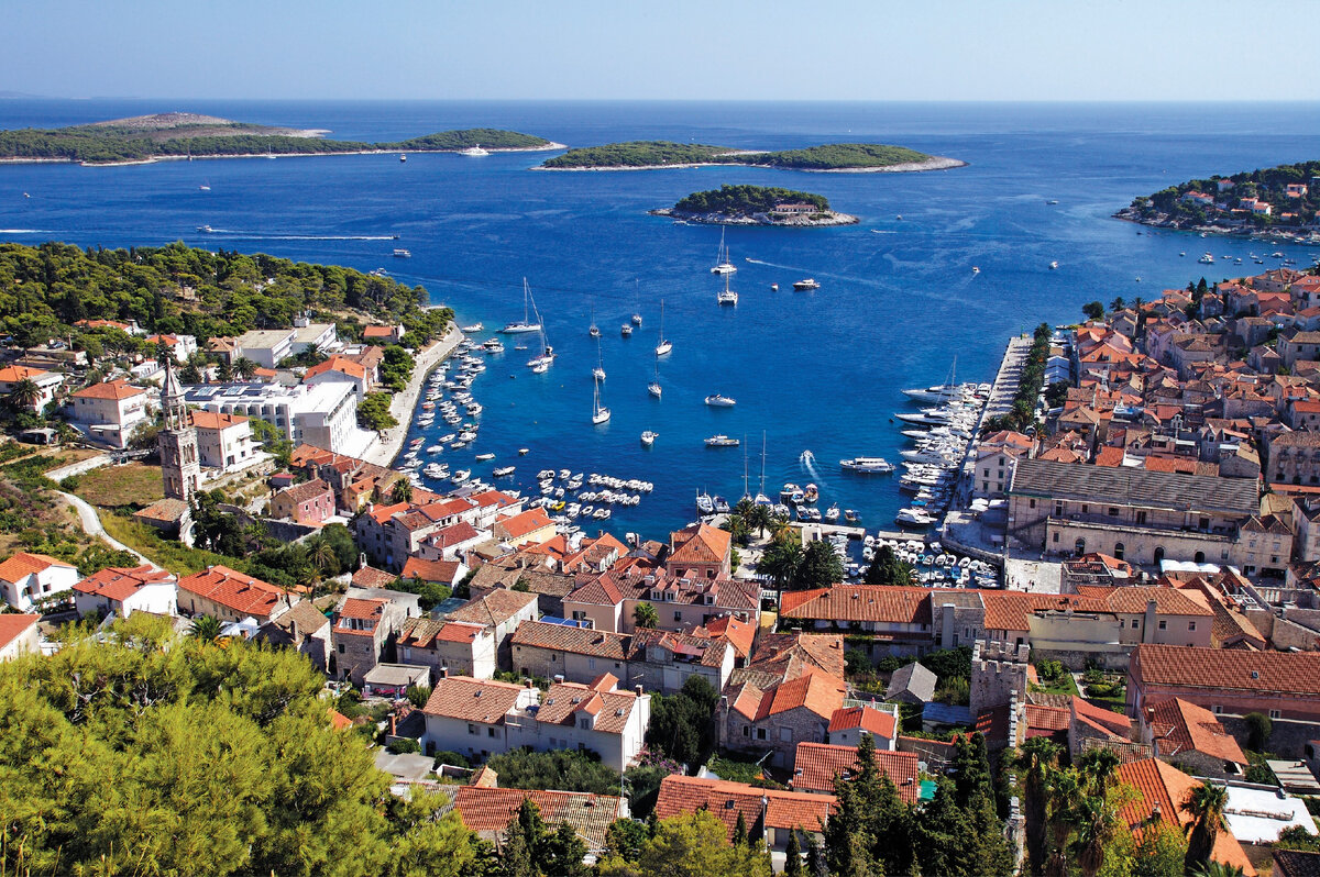 Панорама Хвара