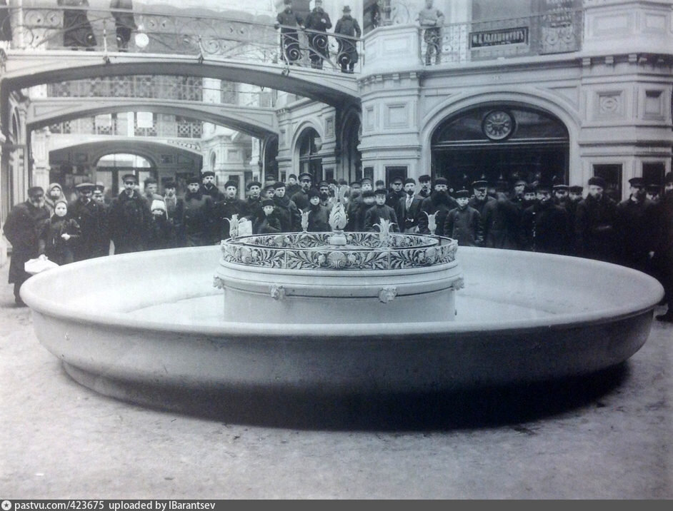 Железобетонная чаша для фонтана 1892-1903 гг. (фото: pastvu) 