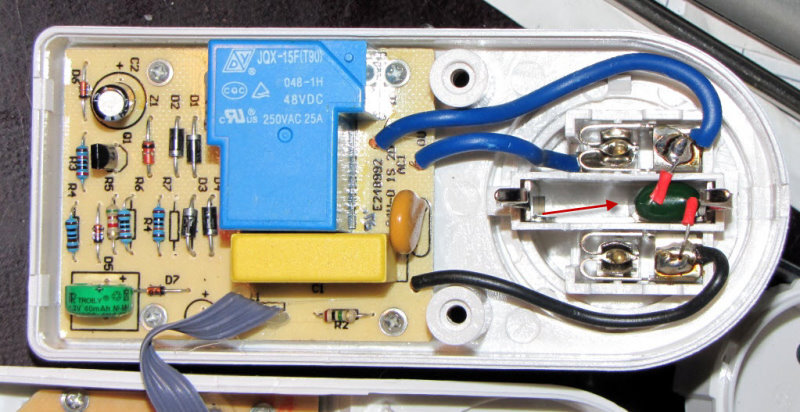 установленный конденсатор 0,068 мкФ 630 В