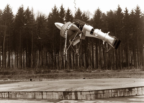 Полет Аэродин Dornier E-1.