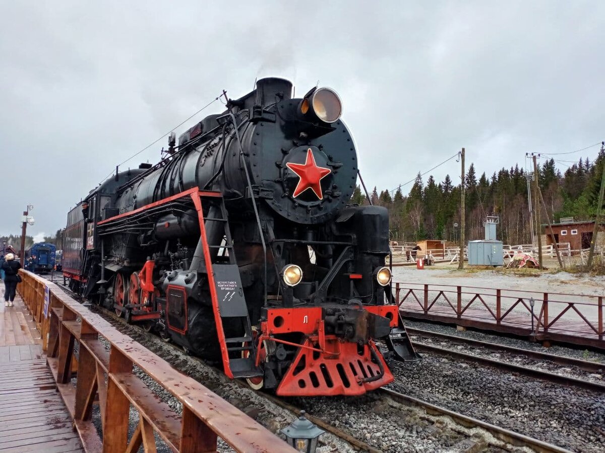 Ретропоезд "Рускеальский экспресс"
