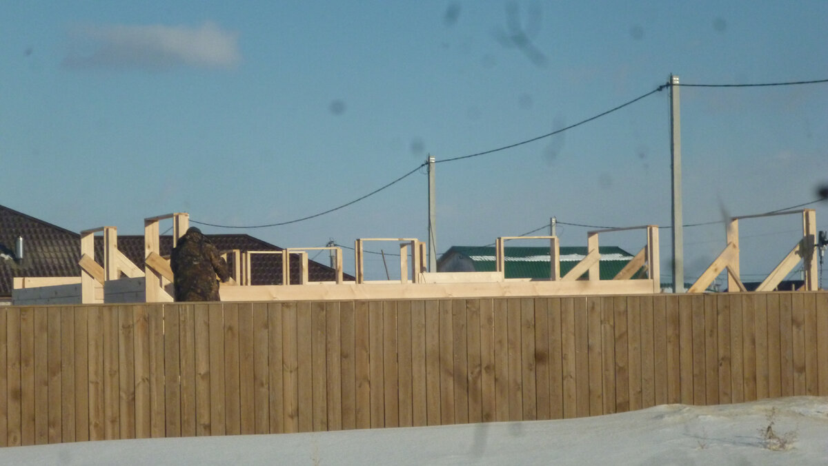 Начало строительства в феврале.