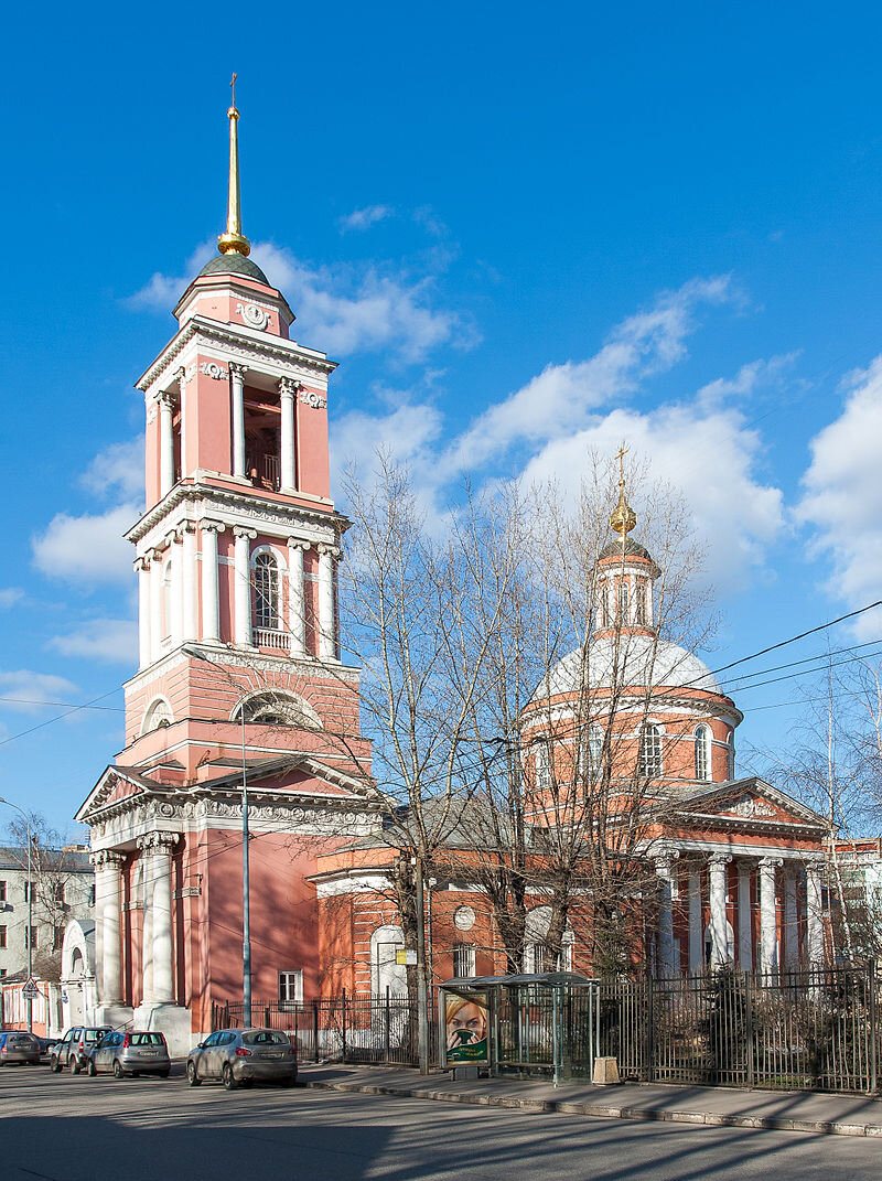 Церковь на пятницкой улице в москве