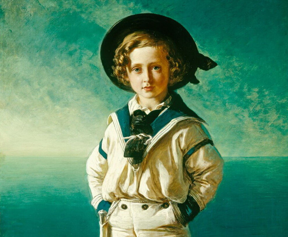 Эдуард, принц Уэльский, худ. Ф. К. Винтерхальтер, 1846 г. 