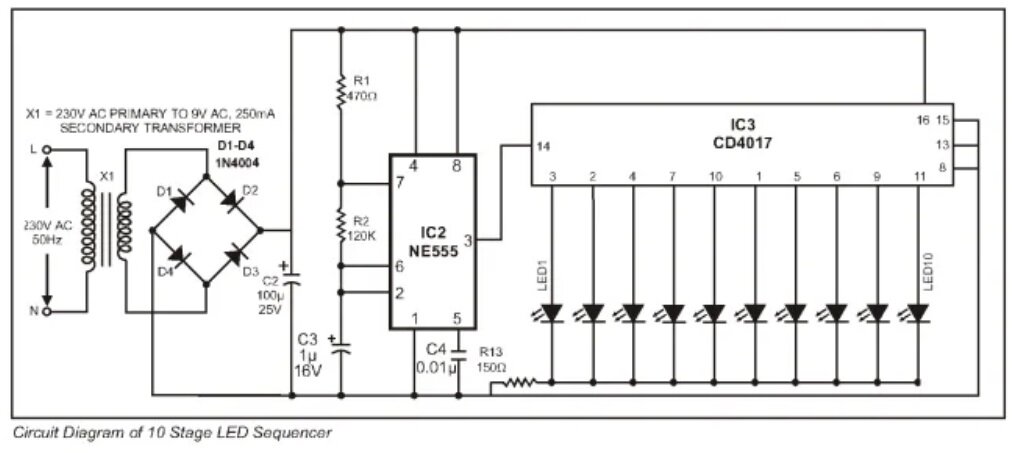 Cd4504 схема включения