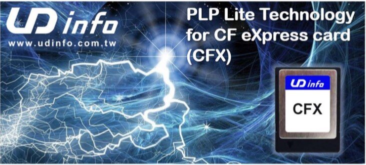 Накопитель PCIe Gen 3×2 CF Express c функцией PLP от UD Info