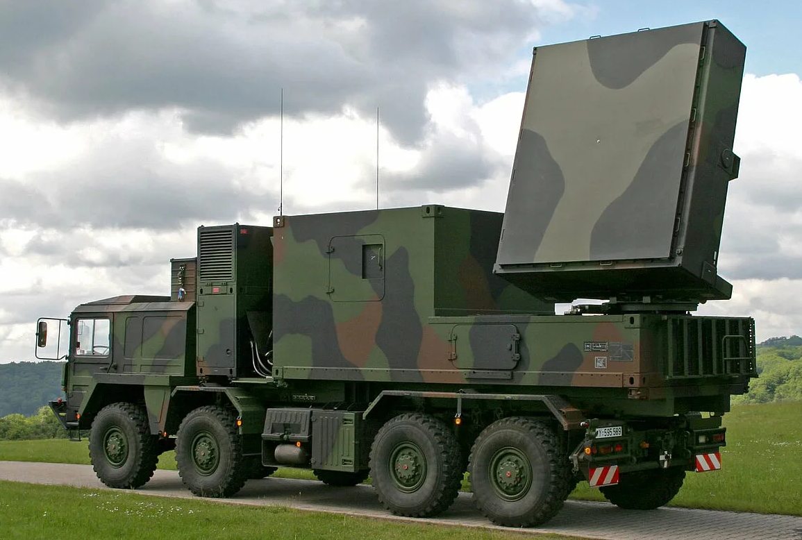 Пример зарубежной станции контрбатарейной борьбы