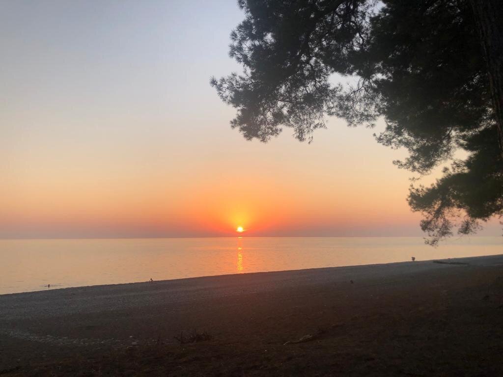 Прекрасный закат.