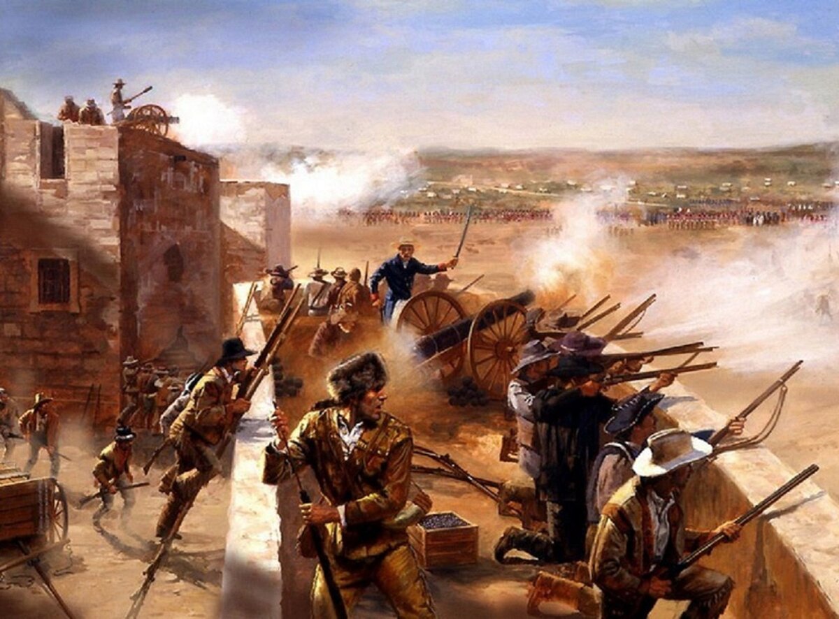 Героическая страница Техаса - оборона форта Аламо