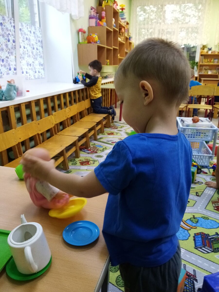 Наш первый день в саду