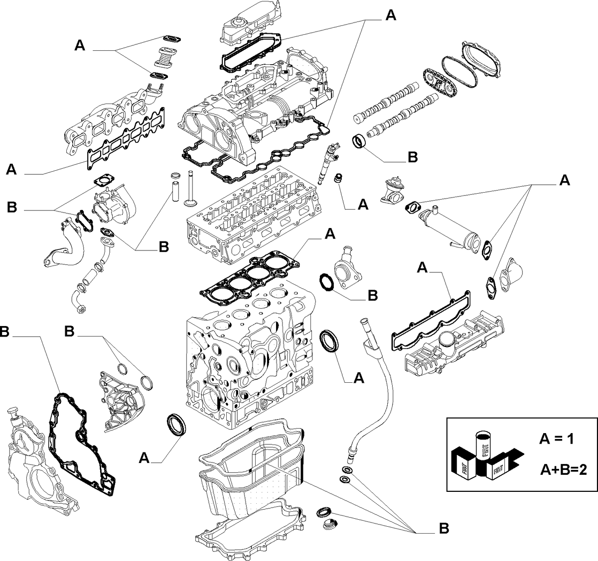 В данной статье приведу, практически весь список деталей по двигателю, расходникам и тормозной системе, которые упростят подбор запасных частей на Fiat Ducato X223 произведенный в городе Елабуга...-5